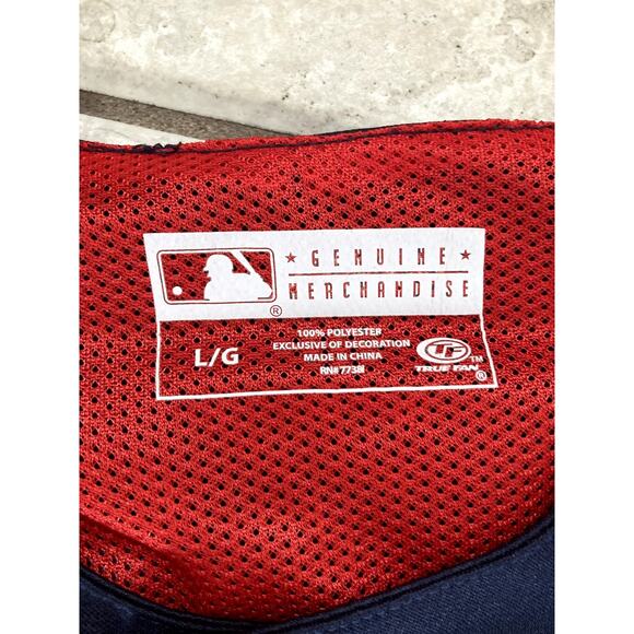 MLB Minnesota Twins Baseball Jersey Mens Large Embroidered Blank Merch No Name - Picture 2 of 7